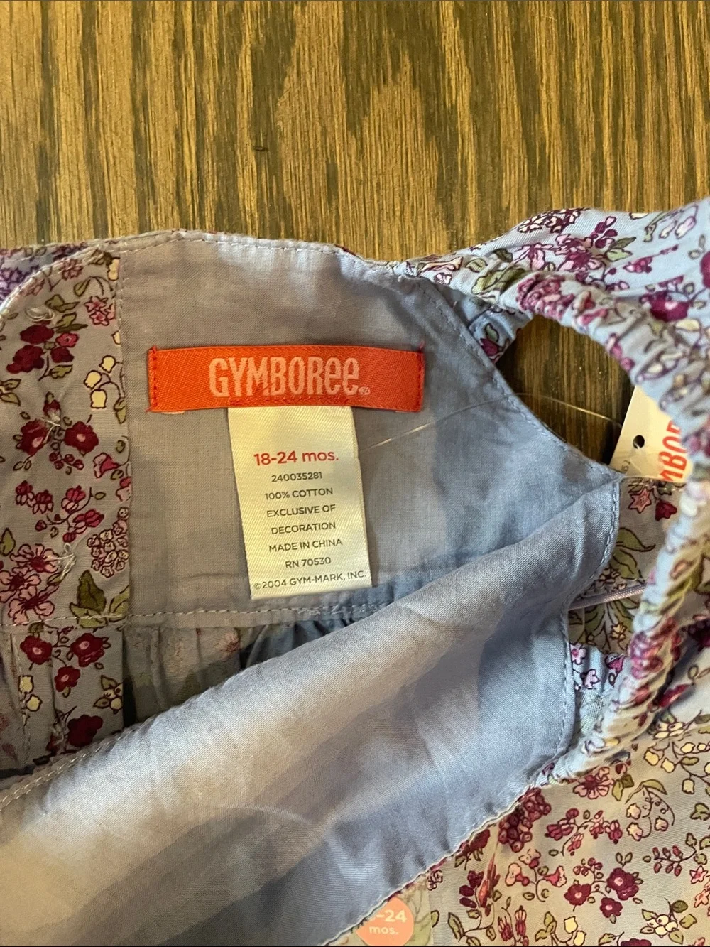 Gymboree Lavender Floral Ruffle Strap Top in Purple and Pink, Girls 18-24 Months
